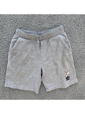 Polo Ralph Lauren Boys Gray Polo Bear Shorts Size M (10-12)